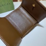 Gucci Fashion Knockoff GG Supreme 644462 Horsebit 1955 wallet