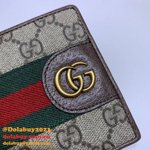 Replica Gucci Men's GG Supreme Pig Print 557702 Wallet