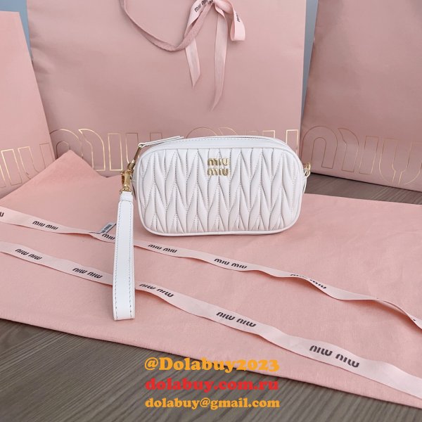 High Quality Designer Miu Miu Matelasse 5NE846 Replica Bag Online Sale