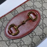 Best Gucci Replica 621889  1955 Horsebit zip around wallet