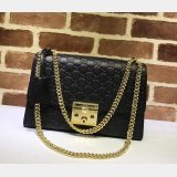 Replica 7 Star Gucci Padlock medium GG shoulder 409486 bag