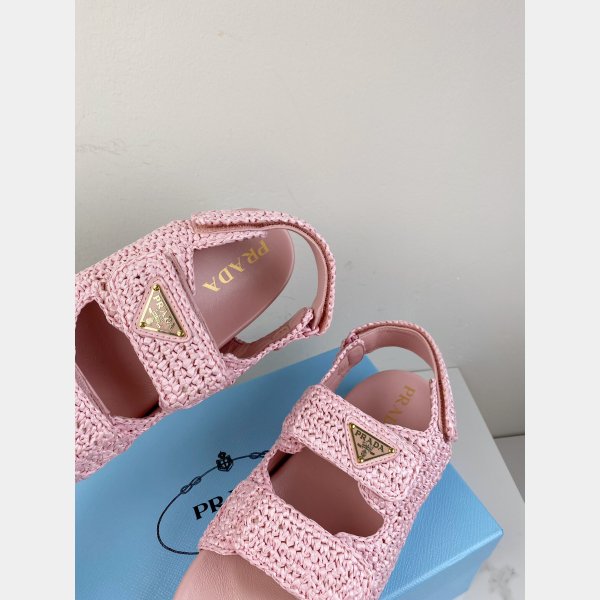 Top Quality Cheap Prada Crochet sandals