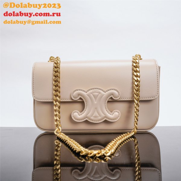 Fake Cheap Replica Celine Triomphe Handbags 21CM