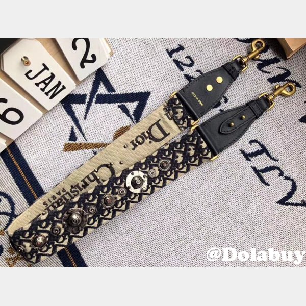 Fashion Christian Dior SHOULDER Embroidery STRAP UK