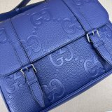 Jumbo Gucci Inspired GG 1:1 Mirror Messenger 760234 Blue Bag