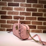 Luxury Gucci Fake 447632 Gg Marmont Crossbody Bags for Women