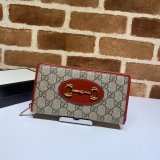 Best Gucci Replica 621889  1955 Horsebit zip around wallet