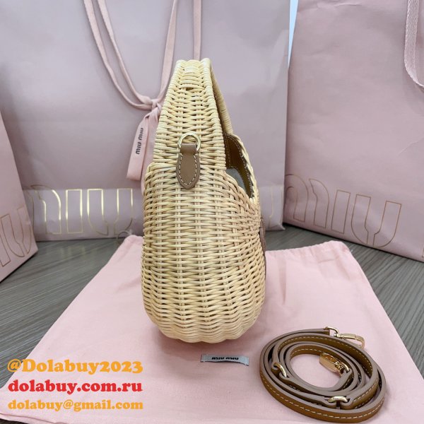 Top Quality miu miu Summer cabbage bag 5BC125