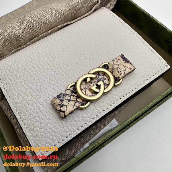 Wallet Interlocking G Gucci Top Replicas 746059 Python Bag