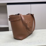 Luxury Best Celine 116853 Medium Cabas Anais Cuir Triomphe