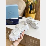 Buy New Replica Prada Roman Platform Sandals Luxury Shoes