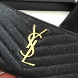 Best Saint Laurent Wallets & Card Cases Black