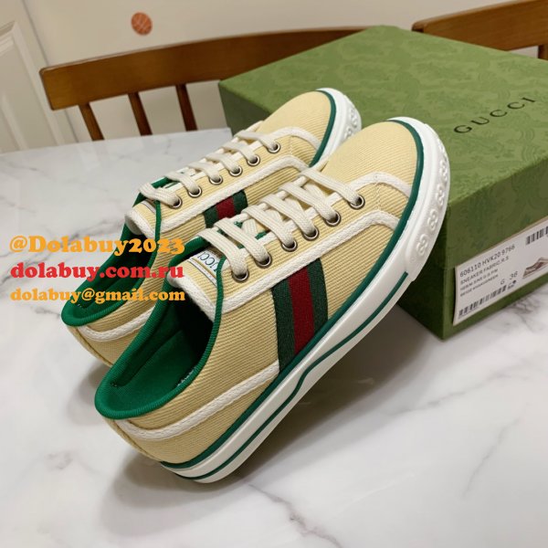 Duplicate Men/Women Best 1977 Gucci Replica High Quality Canvas Shoes