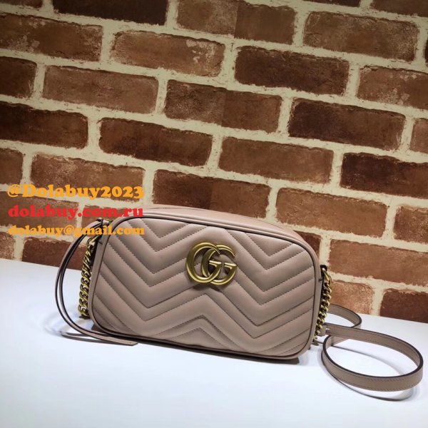 Luxury Gucci Fake 447632 Gg Marmont Crossbody Bags for Women