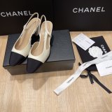 Luxury Knockoff CHANE Cheap SLINGBACKS