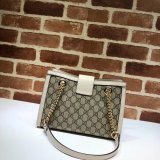 UK Gucci Replica GG Supreme Padlock Small Shoulder 498156 Bag