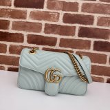 Faux Gucci Matelassé Shoulder GG Marmont Replica Top Bag