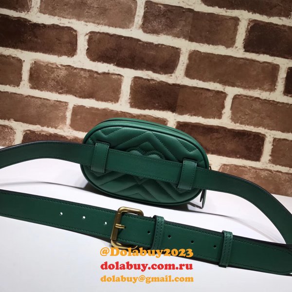 Best 476434 Gucci GG Marmont matelassé leather belt bag