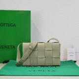 Top Quality Bottega Veneta Cassette Lambskin Crossbody Bag