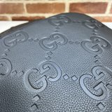 Gucci Black Inspired 766932 Jumbo GG Backpack Fake Top Quality