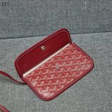 High Quality Goyard Classic Chevron St. Louis PM Totes Winer-Red Bags