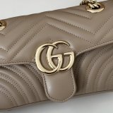 Crossbody GG Marmont Gucci 446744 Copy Matelassé Bag