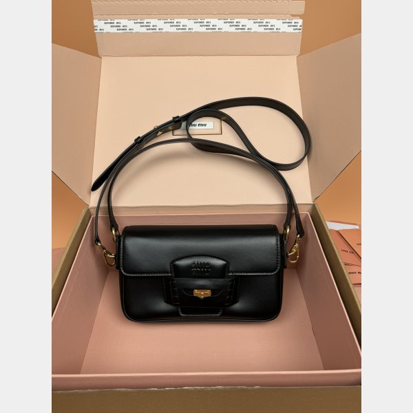 Top Quality MIU MIU 5BD270 Penny Leather Bag