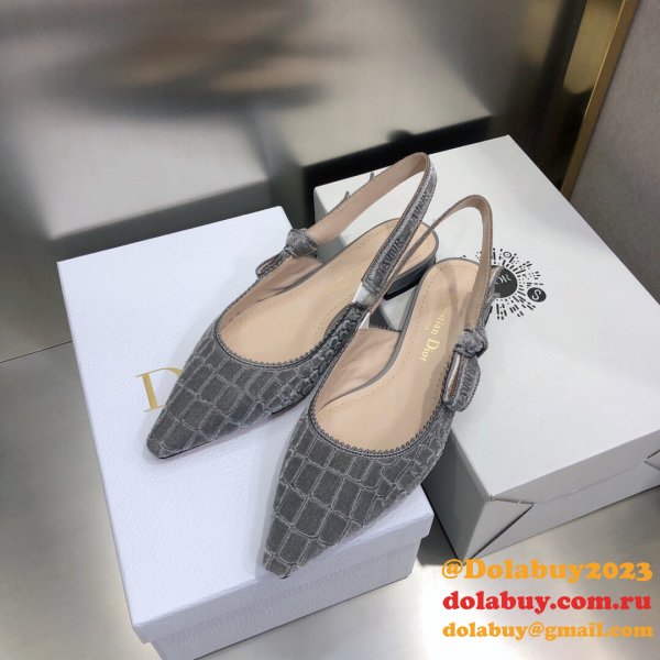 Perfect Macrame Dior 2024 J'Adior Replica Shoes