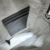 Ophidia GG 752565 Grey and Black Supreme Fake Gucci Bag