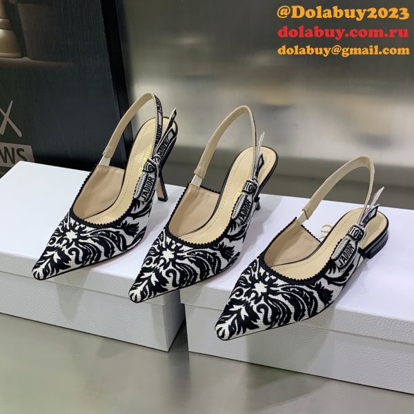 Replica Christian Dior J'ADIOR 2023 Macrame Shoes