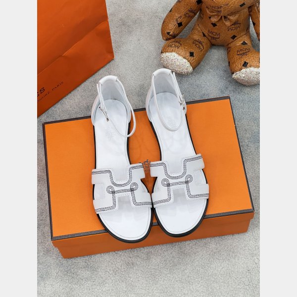 UK Both Wholesale 1:1 Mirror Sandals Retail Hermes Replica Shoes