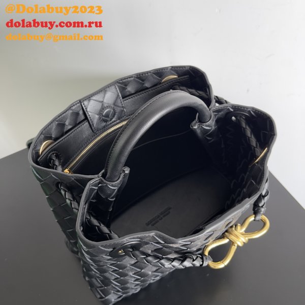 BOTTEGA VENETA ANDIAMO Small 25cm Bag Leather Strap