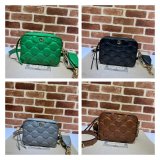 Fake Gucci Designer GG matelassé leather shoulder 702234 Bags