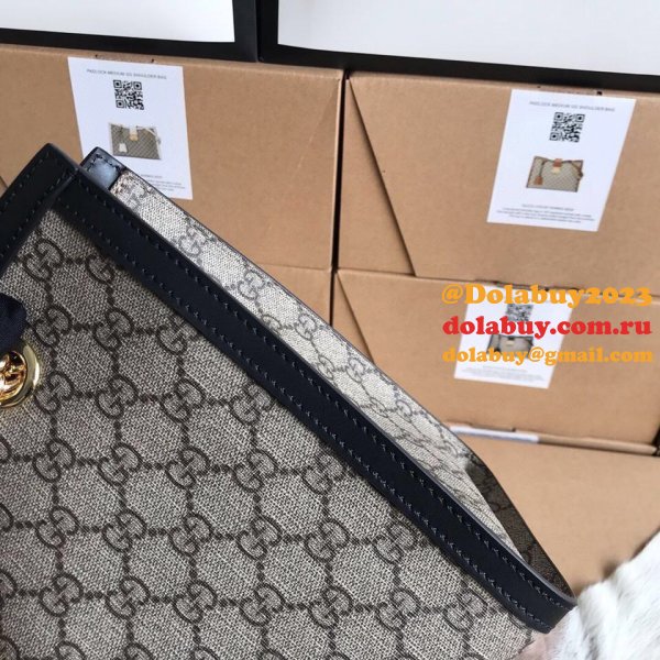 Replicas Gucci Padlock medium GG shoulder bag ‎479197 black