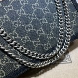 The highest quality Gucci Dionysus GG Supreme Shoulder Bag 400249 Black