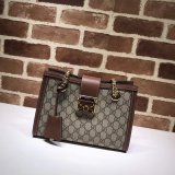 UK Gucci Replica GG Supreme Padlock Small Shoulder 498156 Bag