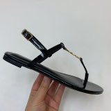 Top Quality SAINT LAURENT flat sandals