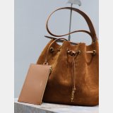 Fashion Designer Prada Flat 697941 suede Hobo bag