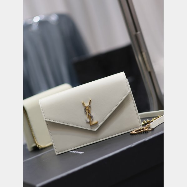 Replica YSL 19cm Fake Saint Laurent WOC Monogram Chain 393953 Bag