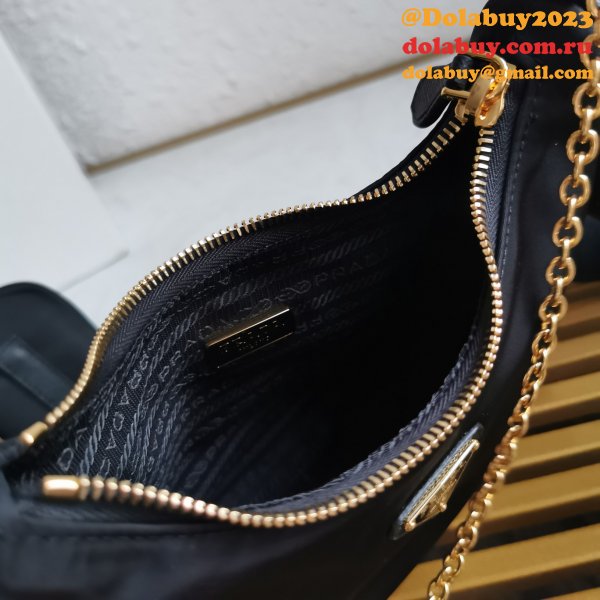 Prada Replica Nylon Hobo 1BH204 Knock Off Designer Bag