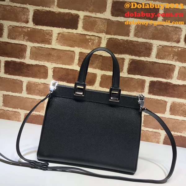 High Quality Leather Gucci 569712 Zumi Small Top Handle Replica Bag