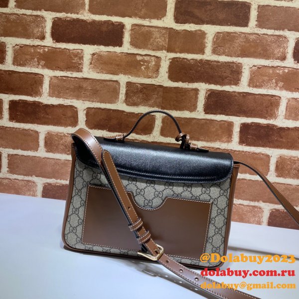 High Quality Replica Gucci 649016 Jackie 1961 Medium Tote Leather Bag