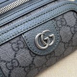 Gucci Replica Ophidia AAA+ Belt Supreme Grey 733868 Bag