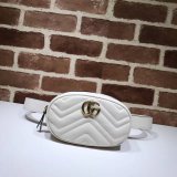 Best 476434 Gucci GG Marmont matelassé leather belt bag