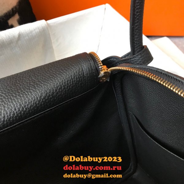 Replica Hermes Lindy 26cm Black Bags Sale Outlet Online