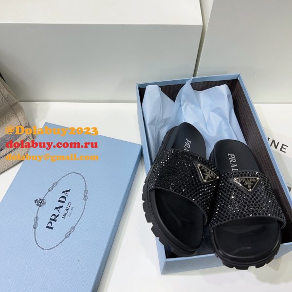 Our Dolabuy Webstore Prada Replica High Quality Flat Sandals