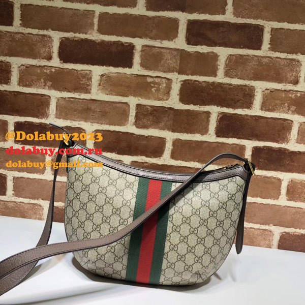 Fake Gucci High Quality Beige Ophidia GG small shoulder 598125 bag