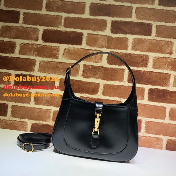 Designer Replica Gucci Jackie 1961 Hobo Bag 636709 Leather