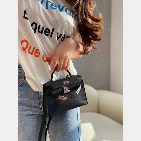 Buy Designer Best Replica Hermes Kelly 19CM Mini Bags Online