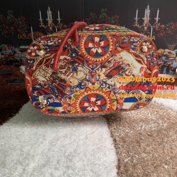 Multicolor Majolica 5500 Bucket Sling Fake Dolce & Gabbana Bag